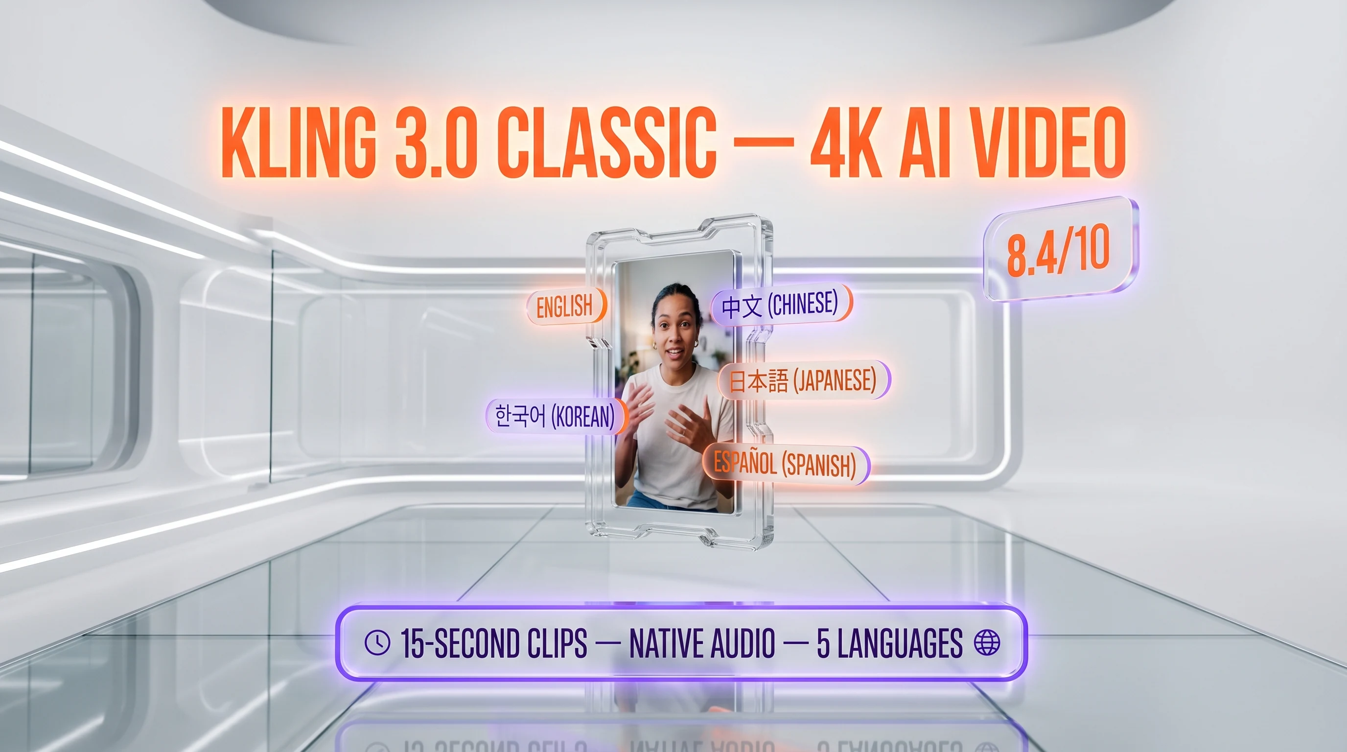 Kling 3.0 Classic review — 8.4 out of 10, 4K AI video with native audio in 5 languages