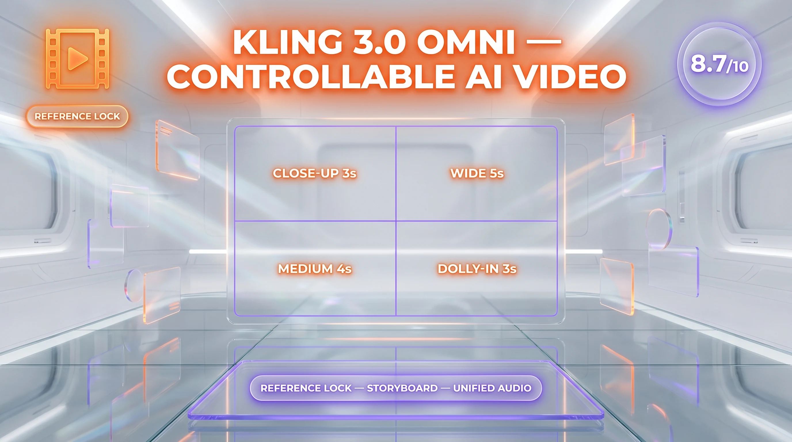 Kling 3.0 Omni review — 8.7 out of 10, reference-based AI video with multi-shot storyboard control