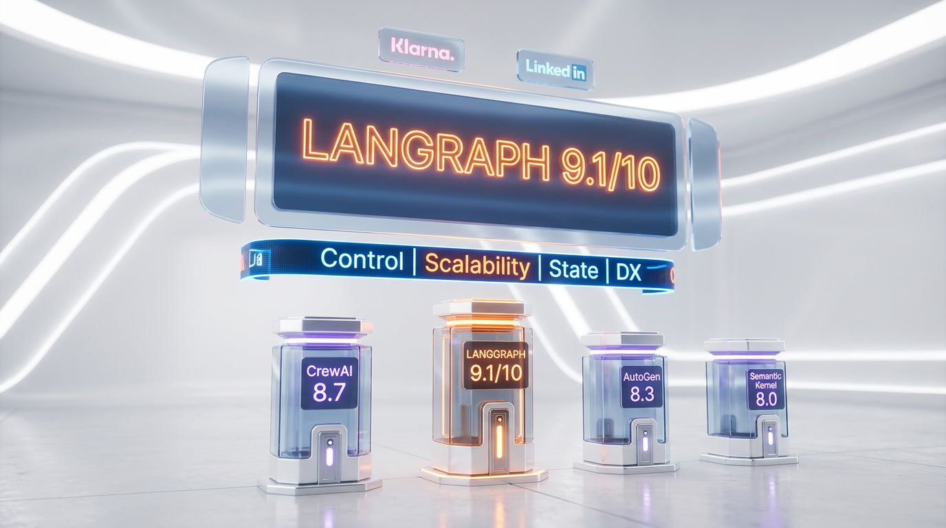 LangGraph vs CrewAI vs AutoGen vs Semantic Kernel vs LlamaIndex — agent framework comparison 2026