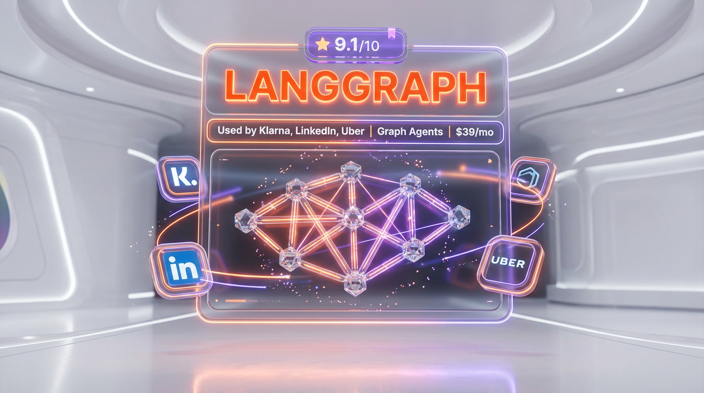 LangGraph review 2026 — graph-based agent orchestration framework with stateful nodes, edges, and durable checkpoints powering production AI agents