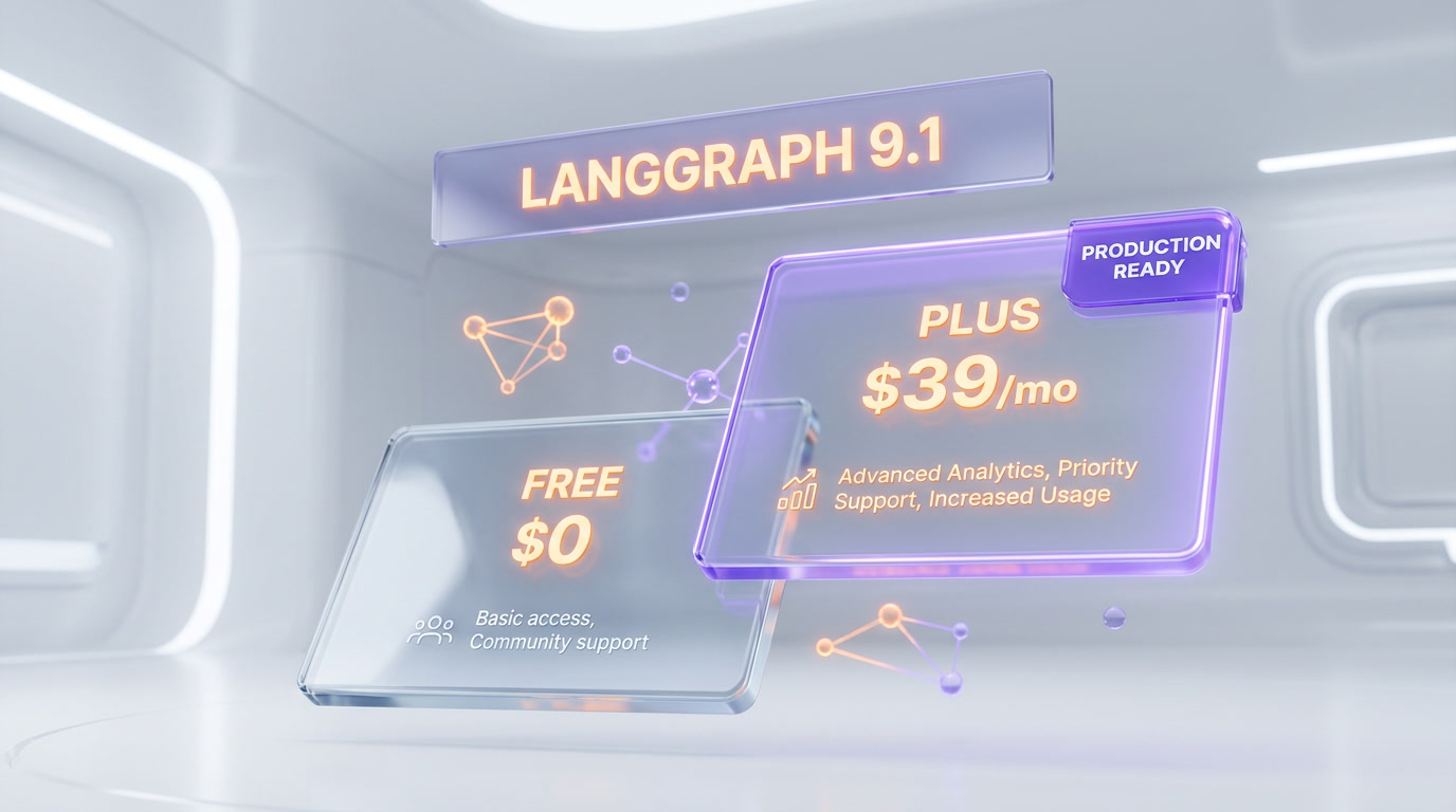 LangGraph Platform pricing 2026 — Developer free, Plus $39 per seat per month, Enterprise custom