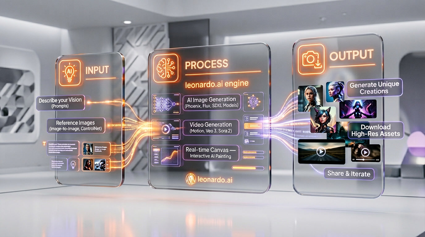 Leonardo.ai — How It Works