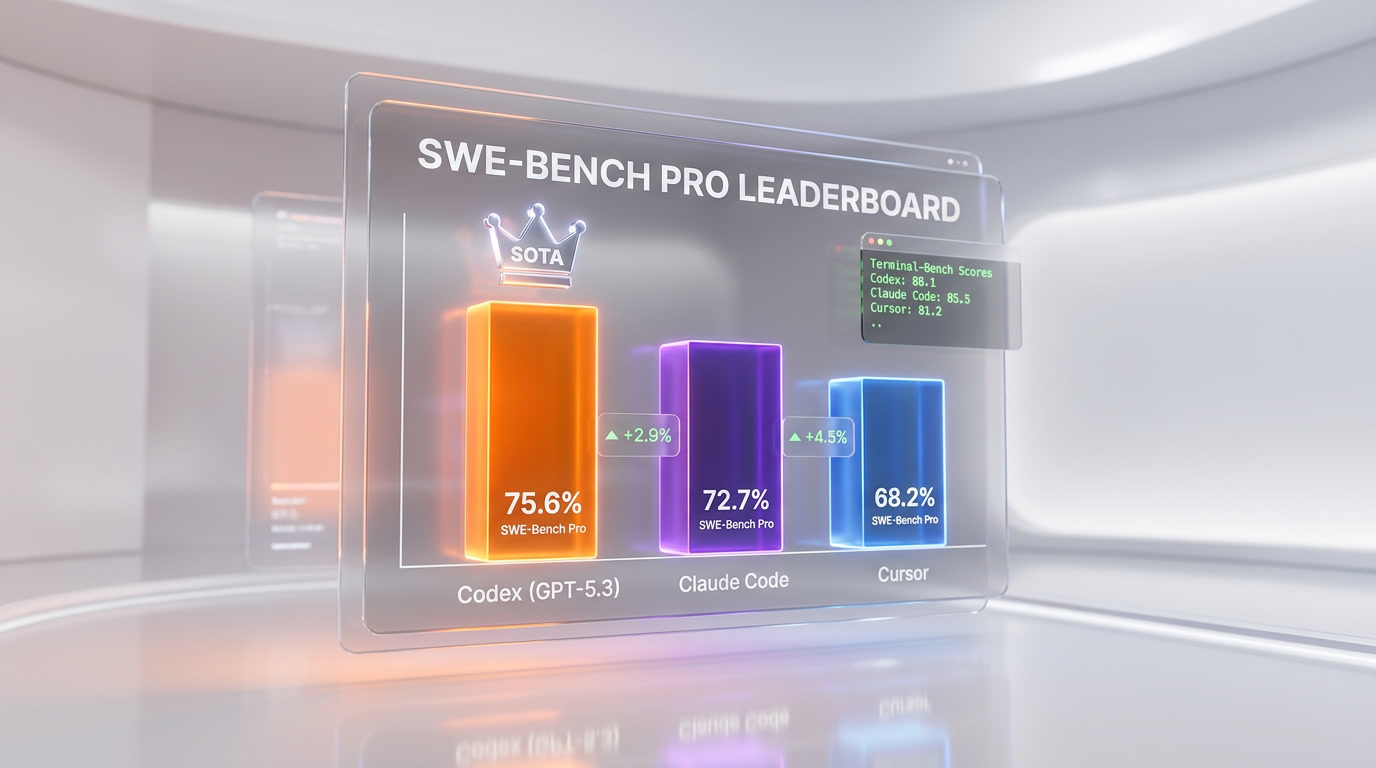 OpenAI Codex — Benchmark Comparison Chart