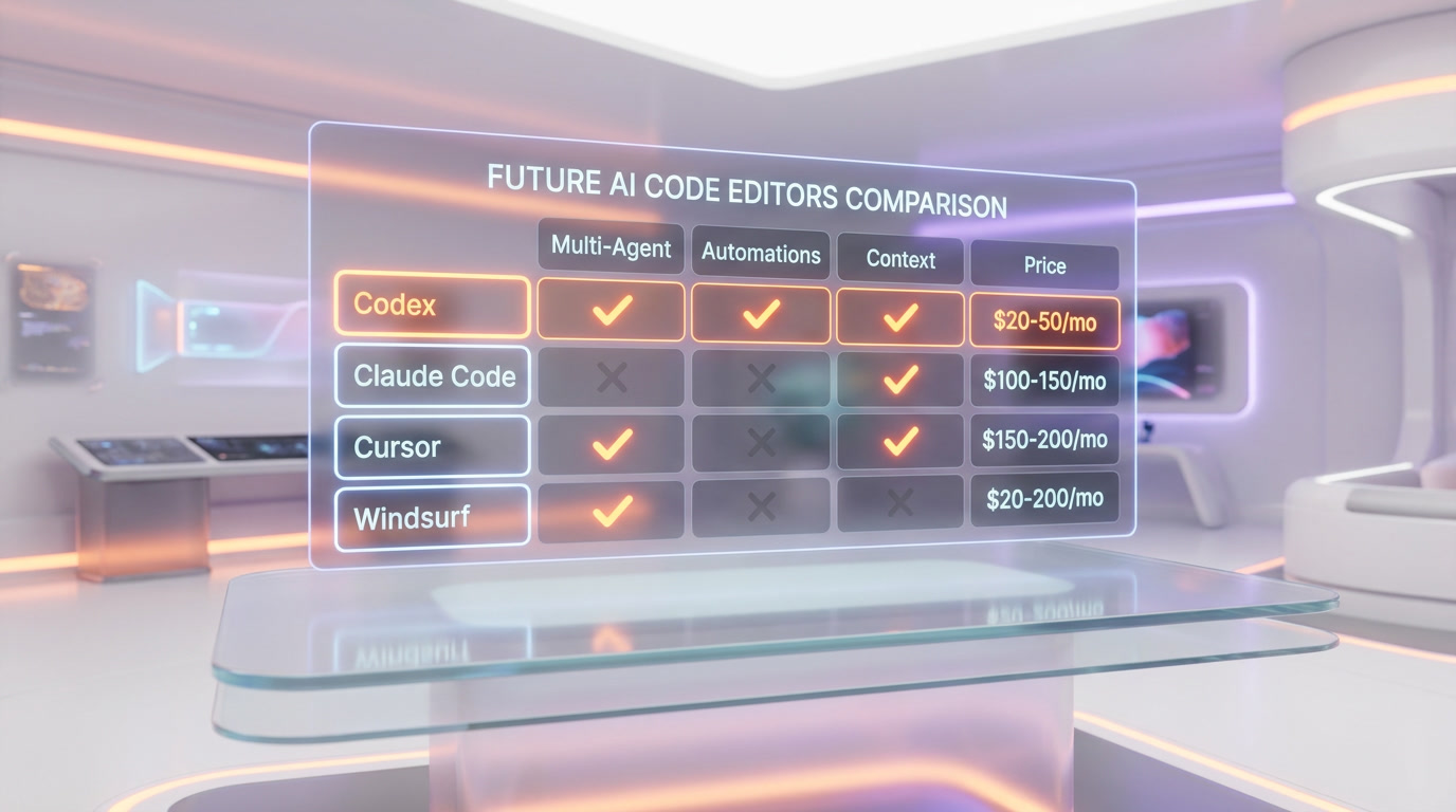 OpenAI Codex — Competitive Comparison