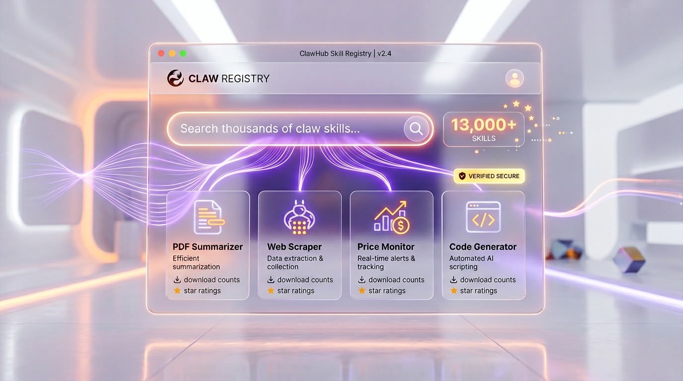 OpenClaw — ClawHub Skill Registry