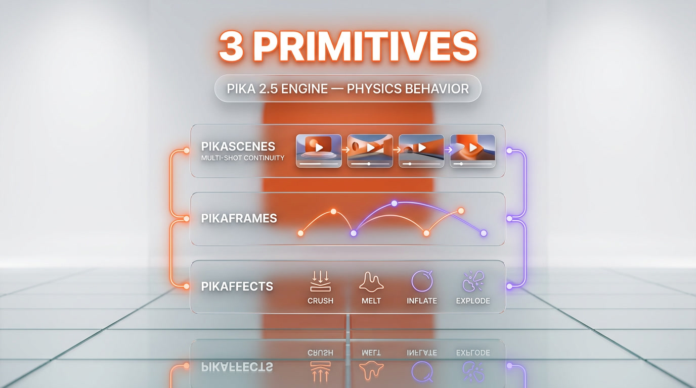 Pika feature demo — Pikascenes, PikaFrames and Pikaffects on the timeline