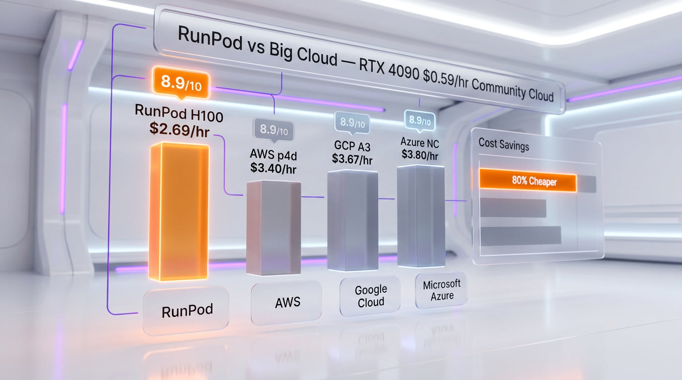RunPod — RunPod vs AWS vs GCP