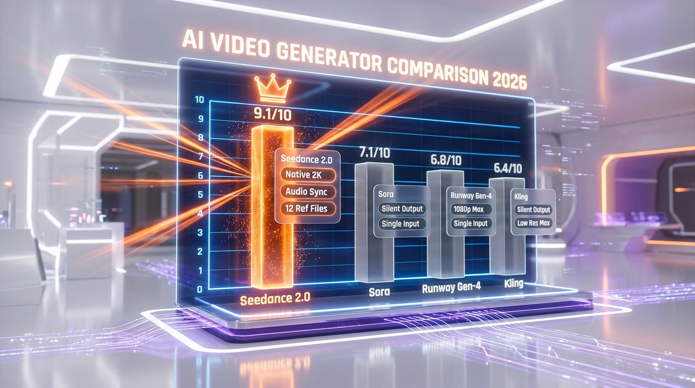 Seedance 2.0 — Comparison Chart