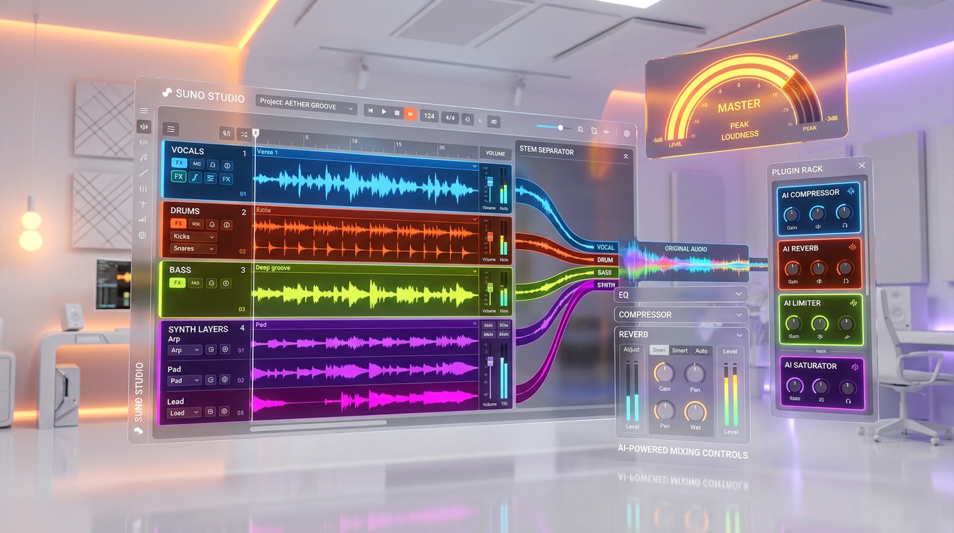 Suno Studio — AI-native DAW