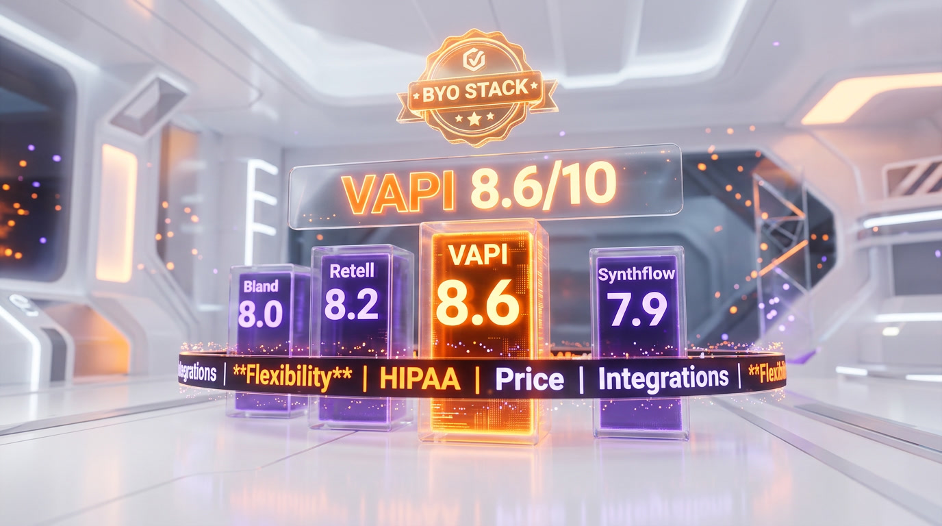 Vapi vs Retell AI vs Bland AI vs Synthflow comparison — latency, pricing, ease of use and compliance leaders for voice AI platforms in 2026