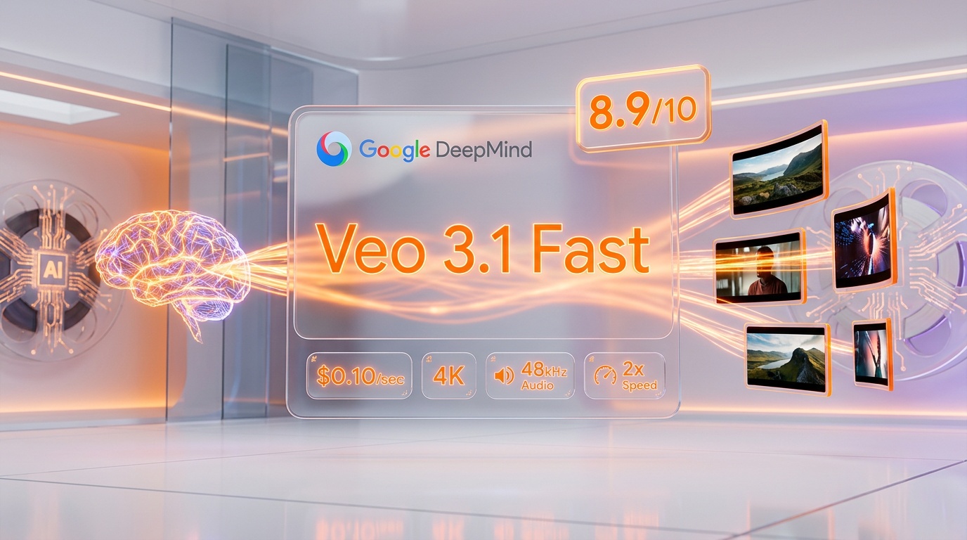 Veo 3.1 Fast — AI Video Generation Review Hero